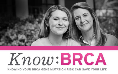 Know:BRCA logo